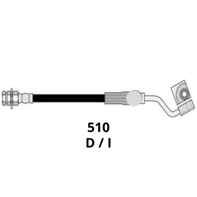 FL103201 - Flexible FORD F100 80-->83- F150 80-->85 Bronco ( Del. Izq.)