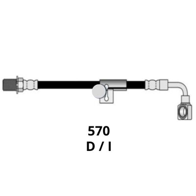 FL4015136 - Flexible CHEVROLET C-10 Silverado 1985-->( Del. Izq.)=501893 I