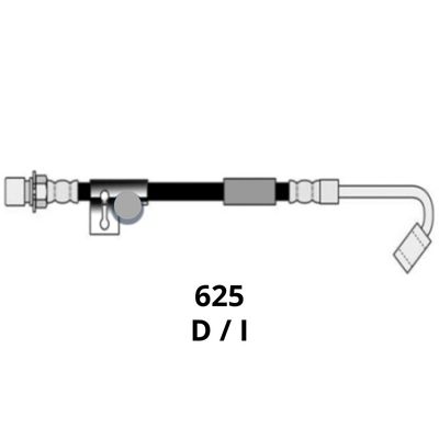 FL4214956 - Flexible CHEVROLET D20-C20 89-->92 ( Del. Izq.)=4027