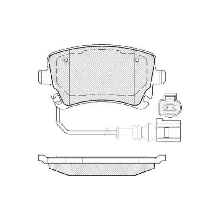 181674 - --0935AUDI A4 - A6/VOLKSWAGEN trasera -----------