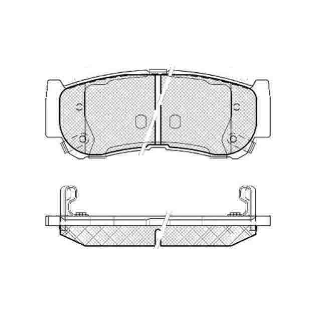 181829 - --0897HYUNDAI Santa Fe II 06/ trasera -----------