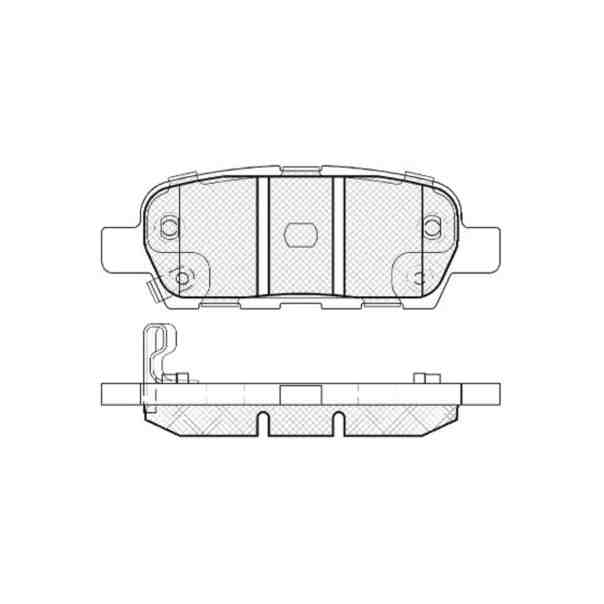 181838 - --0940INFINITI/NISSAN/RENAULT trasera -----------