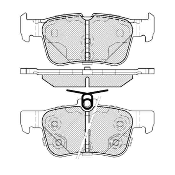 182198 - --1198FORD Mondeo V-Galaxy-Kuga 12/ trasera -----------