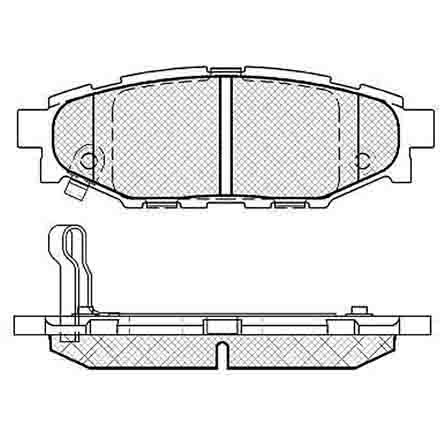 300860 - --0860SUBARU Legacy Outback trasera -----------
