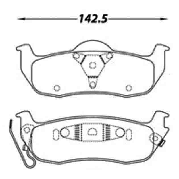 300875 - --0875JEEP Grand Cherokee/NISSAN trasera -----------