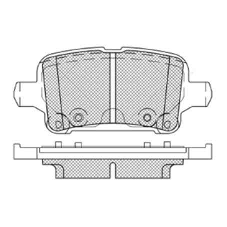 301161 - --1161CHEVROLET Cruze-Astra 15/ trasera -----------