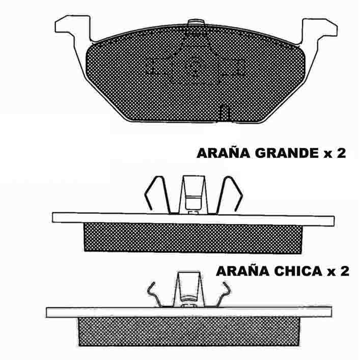 400643 - --0643 AUDI A3 - VOLKSWAGEN Bora - Golf - Fox - Polo - Saveiro - Suran - T-cross - Virtus (