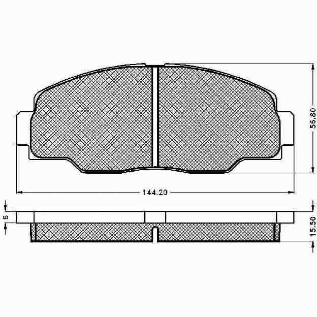 05P059 --0341 TOYOTA Dyna 1.8-2.0-2.8D ( Del.)