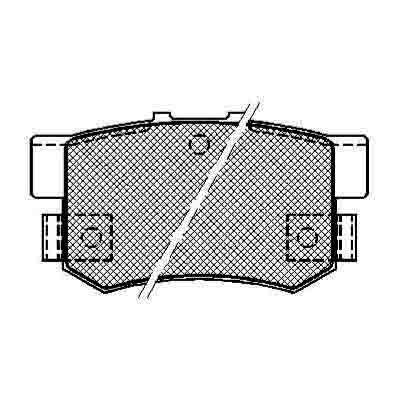 05P508--0083 HONDA Civic - Prelude - Accord (Trasera)