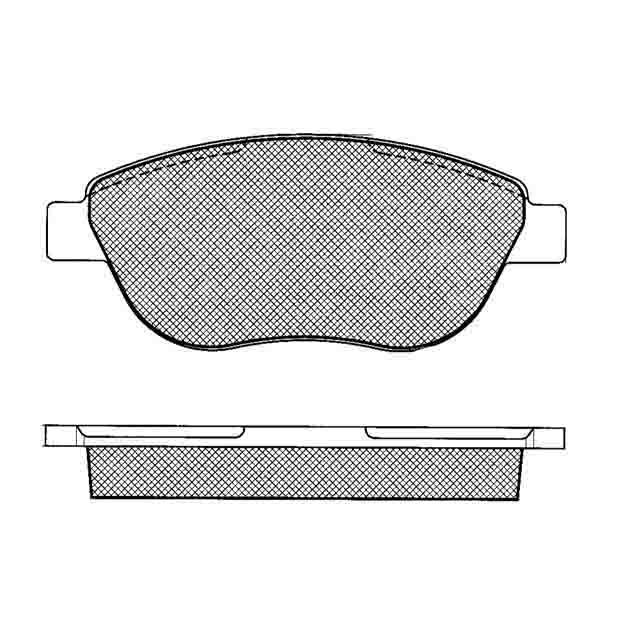 05P807--0728 CITROEN C4 lounge-PEUGEOT 207-307 ( Del.) Disco Ø 283mm- ( Gde)