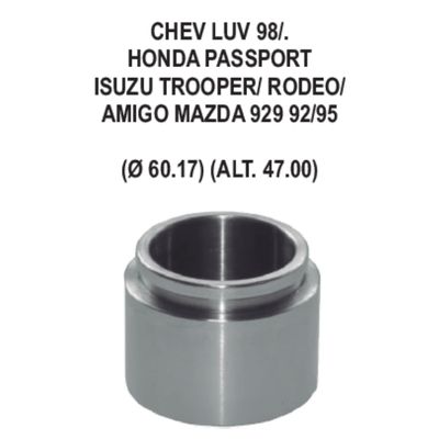 PFD00264 - Piston Caliper Ø 60.1mm Alt.47mm CHEVROLET Luv-ISUZU Troper- HONDA Passport