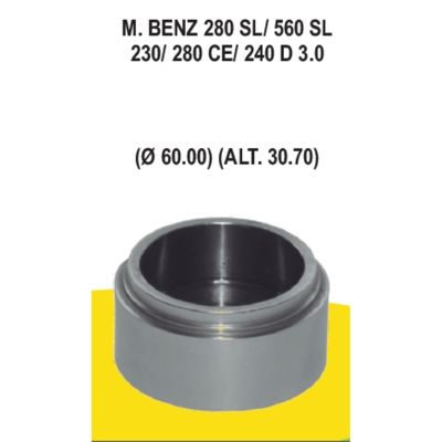 PFD00906 - Piston caliper Ø 60mm Alt.30.7mm M.BENZ 280SL-560SL-280