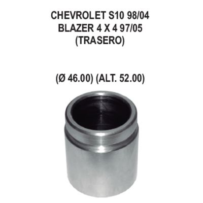 PFD00959 - Piston caliper Ø 46mm Alt.52mm CHEVROLET S10 98 --> 04 /Blazer 4x4